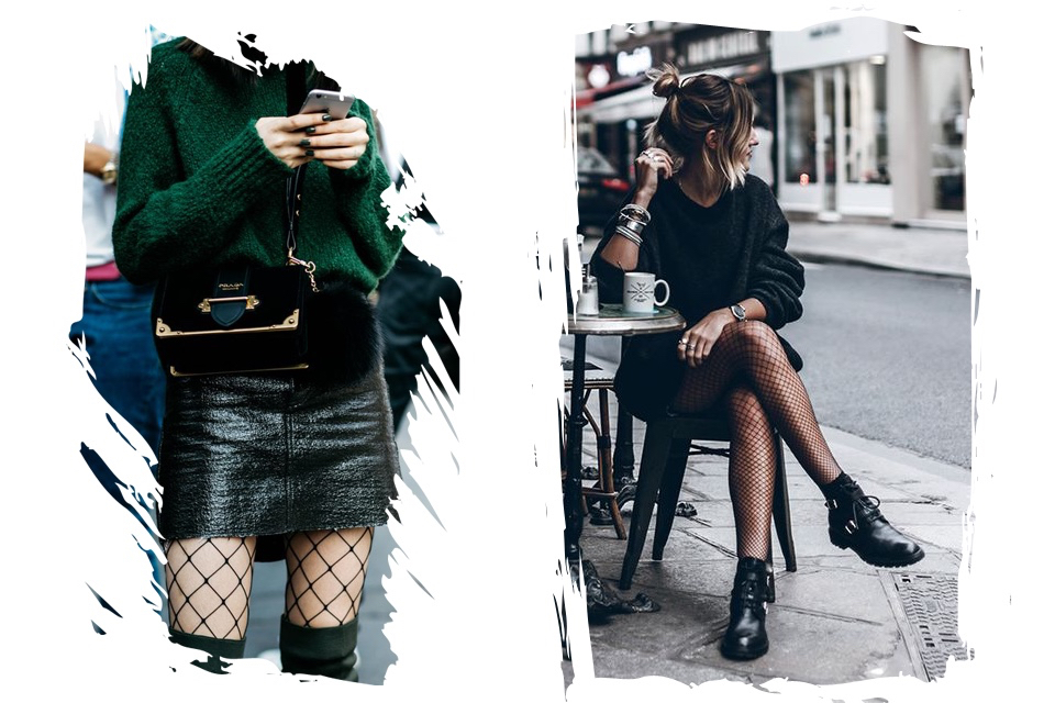 How to Wear Fishnet Tights Without Looking Trashy