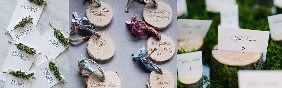 wedding place cards ideas