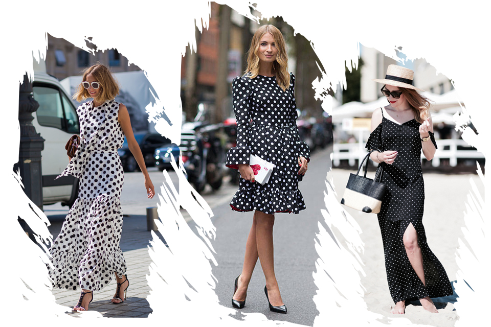 polka-dot-dress-outfit-idea-street-style