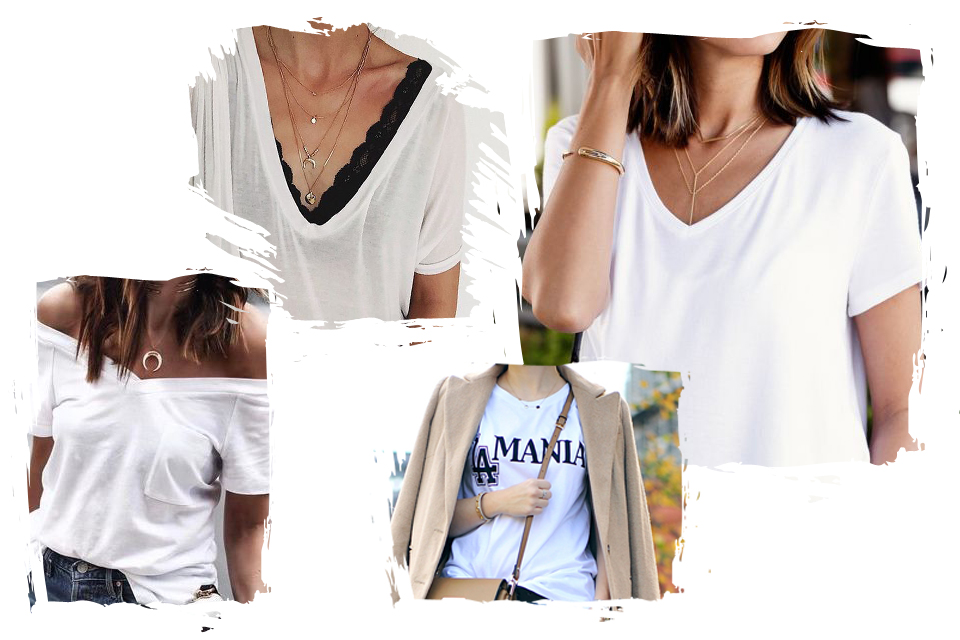 biały-t-shirt-pomysły-na-stylizacje